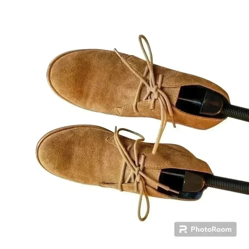 Lucky Brand Ashbee Leather Suede Boot Womens